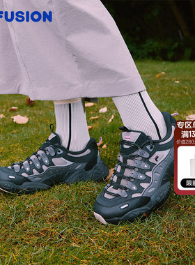 FILA FUSION斐乐潮牌PINECONE机能潮鞋女2025冬新款松果鞋休闲鞋