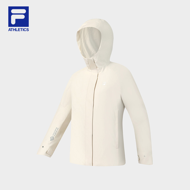 FILA 斐乐官方女士梭织外套2025冬新款健身运动简约基础连帽上衣,运动服/休闲服装,运动茄克/外套,淘宝优惠券,粉丝福利购,淘宝优惠卷