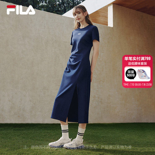 FILA斐乐女子针织连衣裙