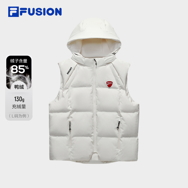 FILAFUSION斐乐中性羽绒马甲