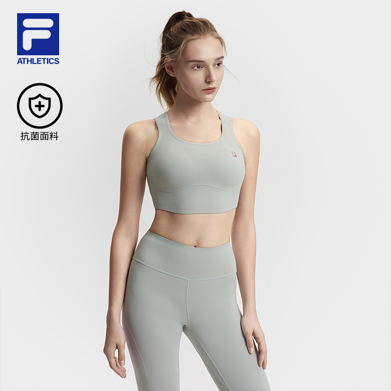 FILA 斐乐官方女士背心2025春季新款中强度内衣紧身舒适运动背心
