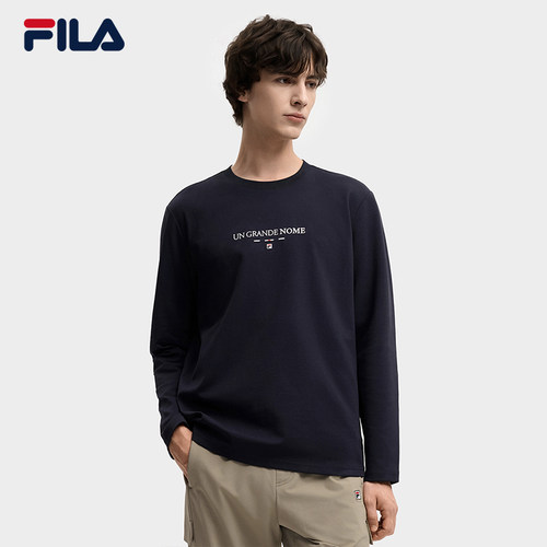 FILA斐乐男子针织长袖衫