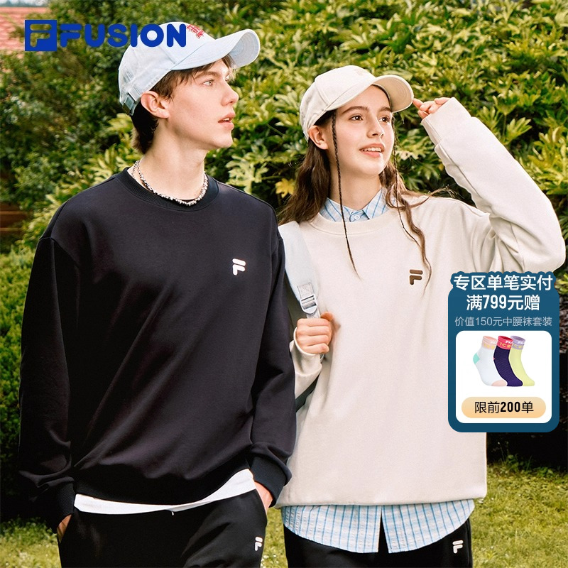 FILAFUSION斐乐情侣卫衣女男
