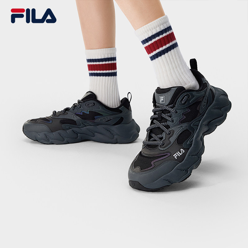 蕨草2S|FILA 斐乐官方男鞋老爹鞋2026春季新款休闲厚底鞋子运动鞋