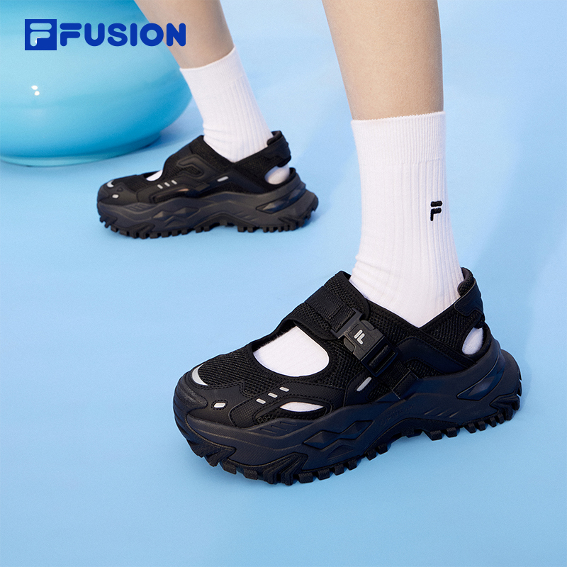 FILAFUSION斐乐女硬糖凉鞋