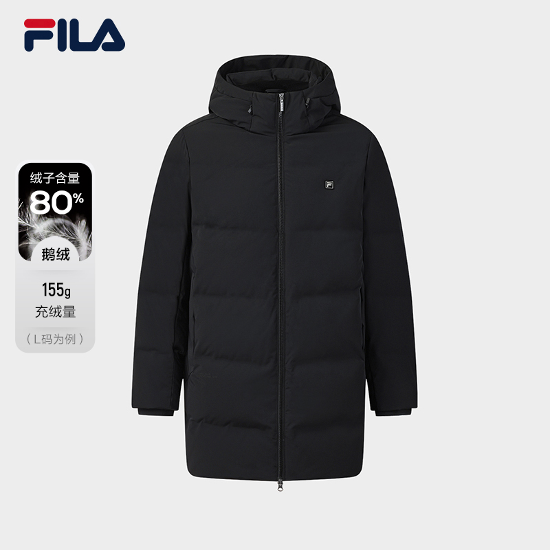 FILA斐乐中长款羽绒服