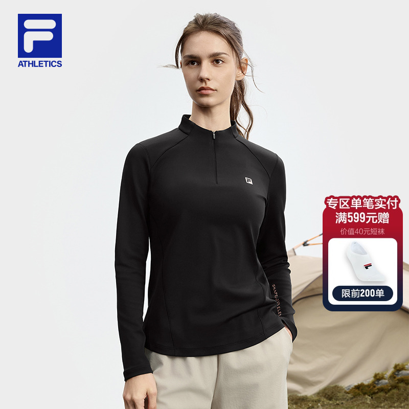 FILA斐乐针织长袖上衣
