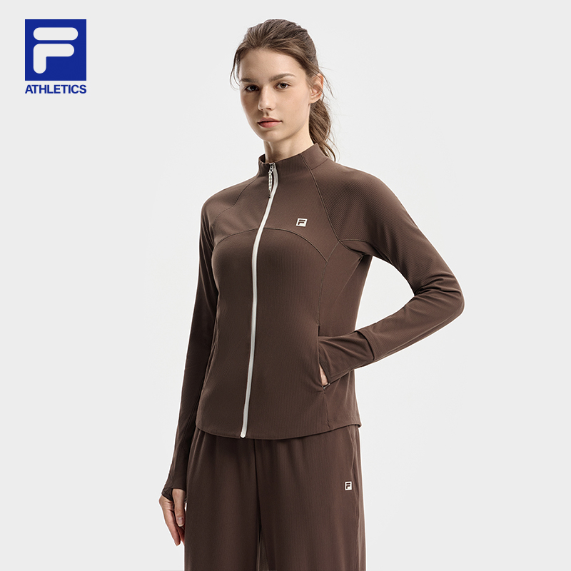 FILA斐乐针织长袖外套