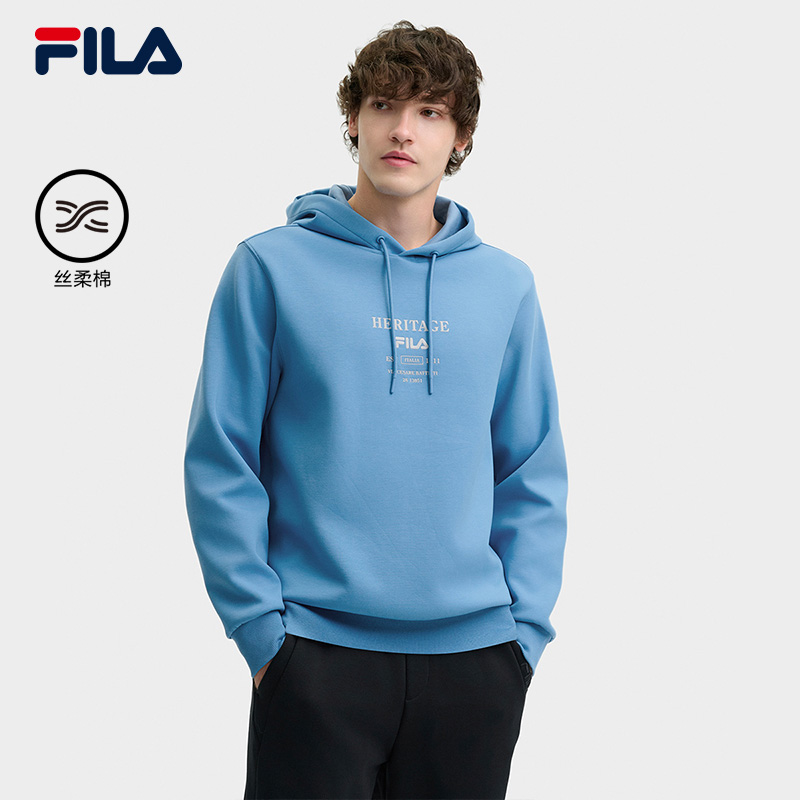 FILA斐乐男士针织连帽上衣