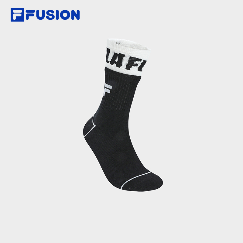 FILAFUSION斐乐情侣高腰袜