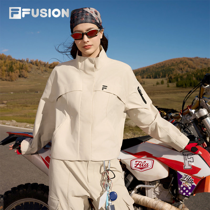 FILAFUSION斐乐女子梭织上衣