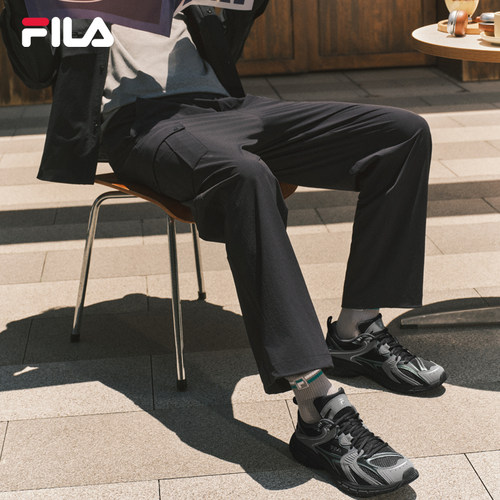 FILA斐乐男士梭织长裤