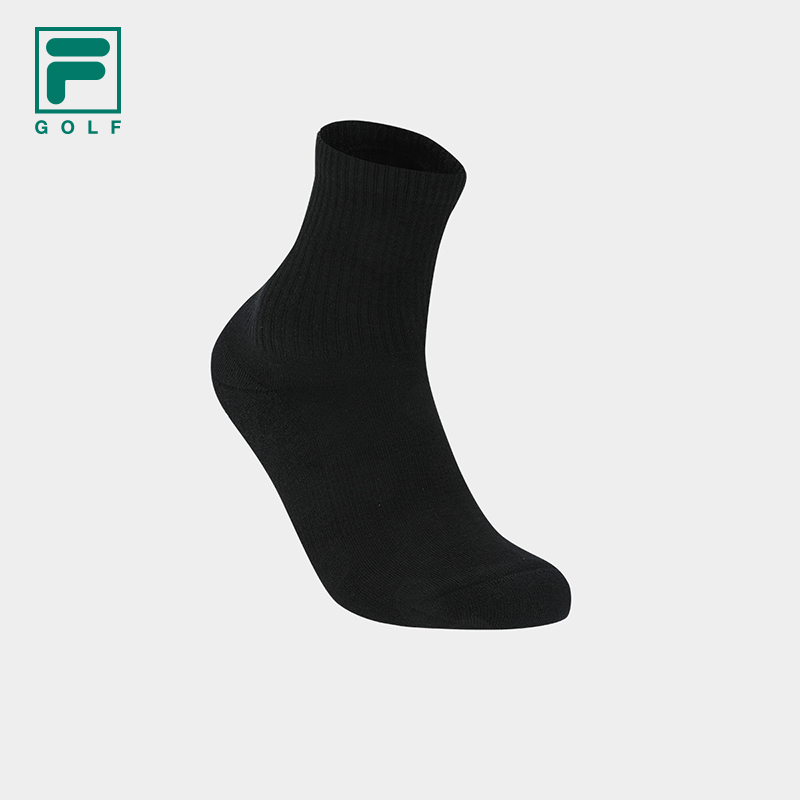 FILA 斐乐官方女袜中腰袜2025冬季新款舒适中筒袜高尔夫运动袜子