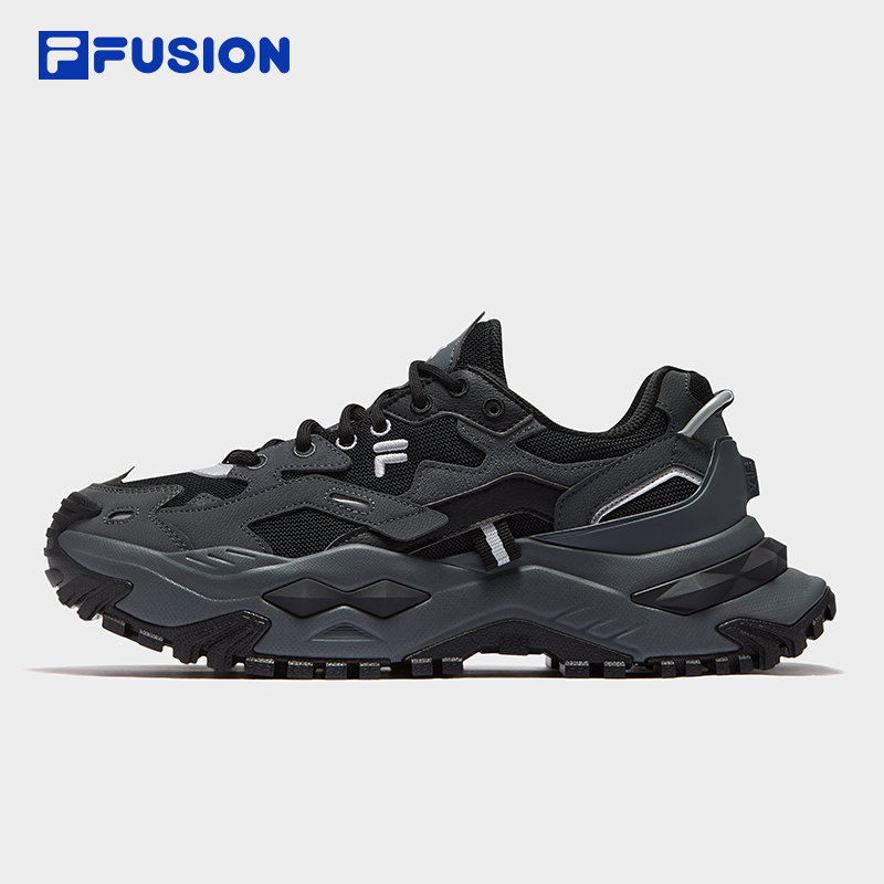 FILA FUSION斐乐潮牌男鞋BIANCO厚底潮鞋2025秋新款硬糖鞋老爹鞋