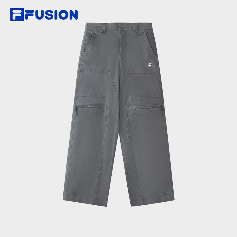 FILA FUSION斐乐潮牌梭织长裤女2026夏季新款时尚休闲