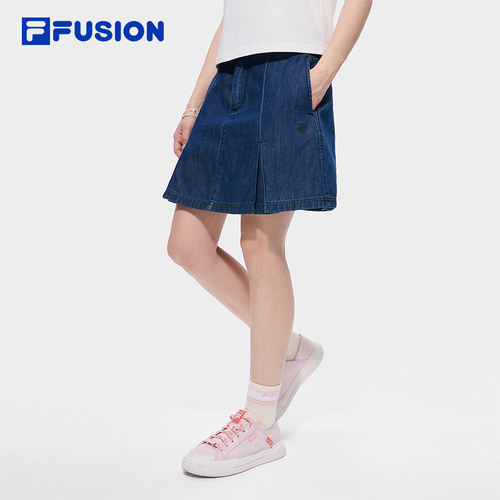 FILAFUSION斐乐潮牌牛仔裙