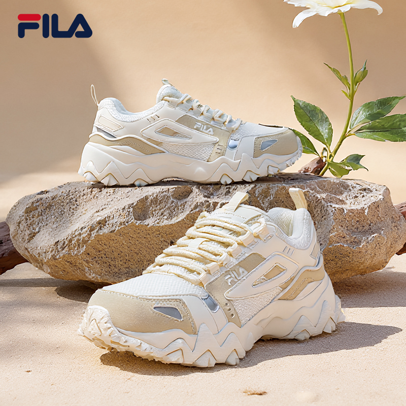 休闲鞋女斐乐厚底老爹鞋跑步鞋