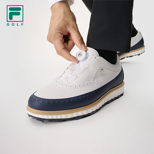 2025春季 NOBLE软钉高球鞋 新款 尊尚综训鞋 FILA 运动鞋 斐乐官方男鞋