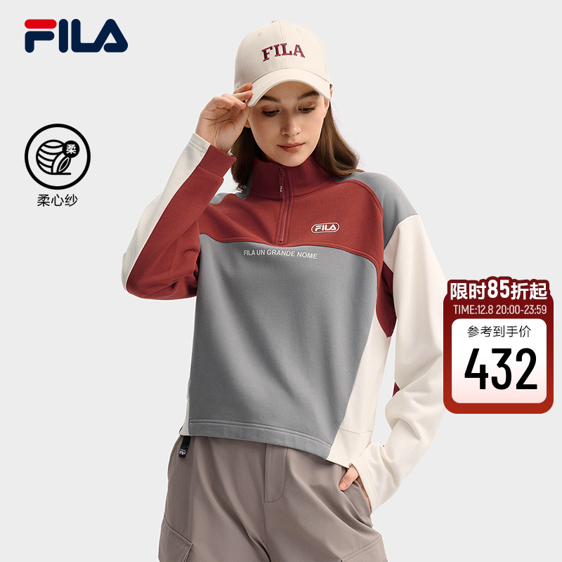 FILA斐乐女士针织长袖上衣