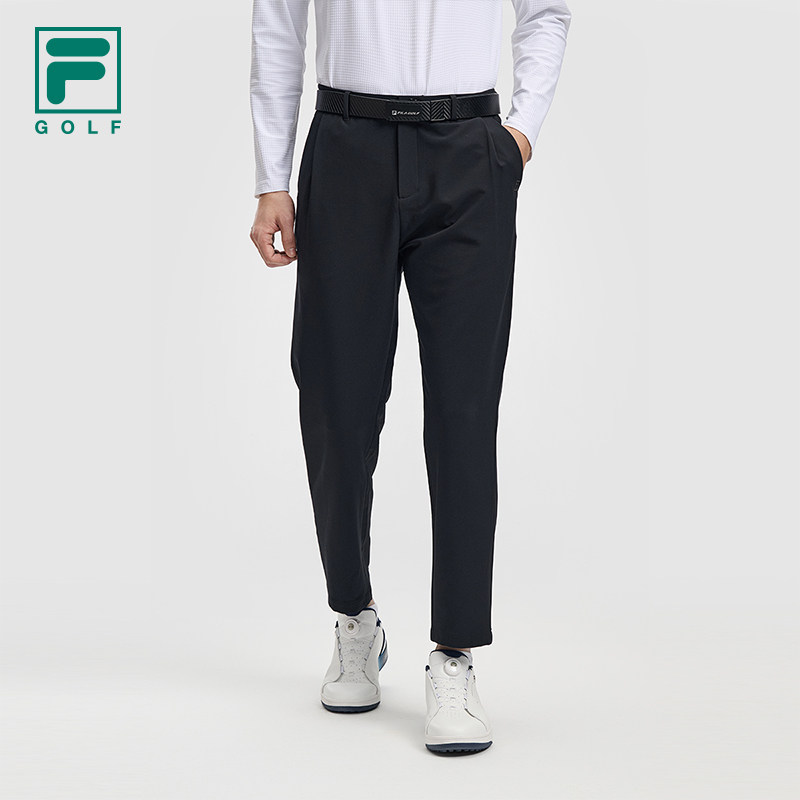 FILA 斐乐官方男士梭织长裤2026春新款高尔夫运动简约舒适直筒裤,运动服/休闲服装,运动长裤,淘宝优惠券,粉丝福利购,淘宝优惠卷