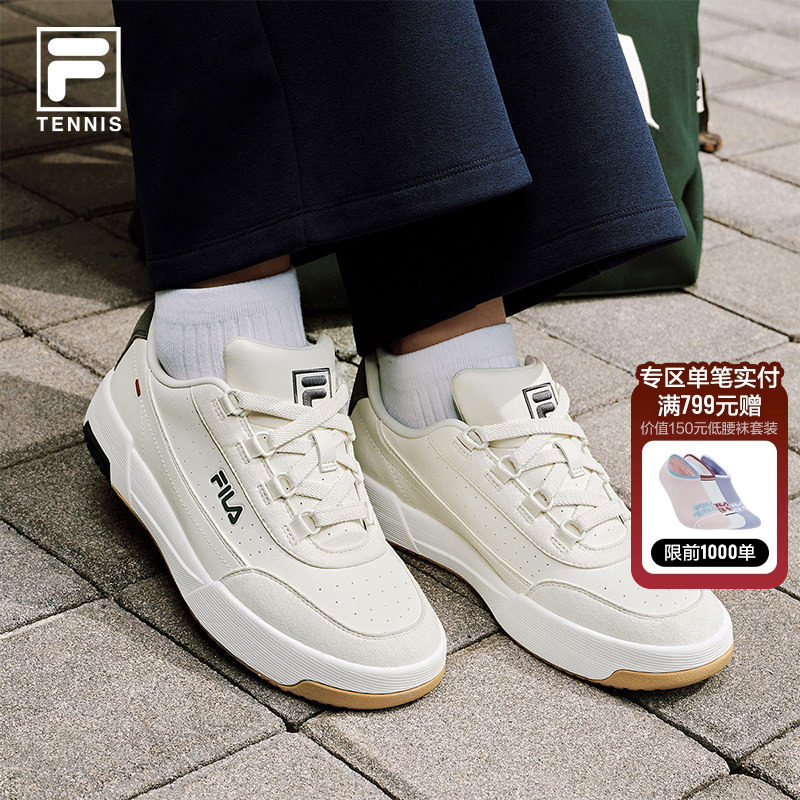 FILA 斐乐官方女鞋TARGA 2网球生活鞋2026春款运动鞋圆盾鞋板鞋女,运动鞋new,板鞋,淘宝优惠券,粉丝福利购,淘宝优惠卷