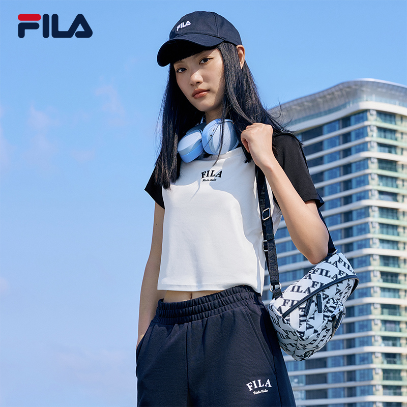 FILA斐乐女子针织短袖衫
