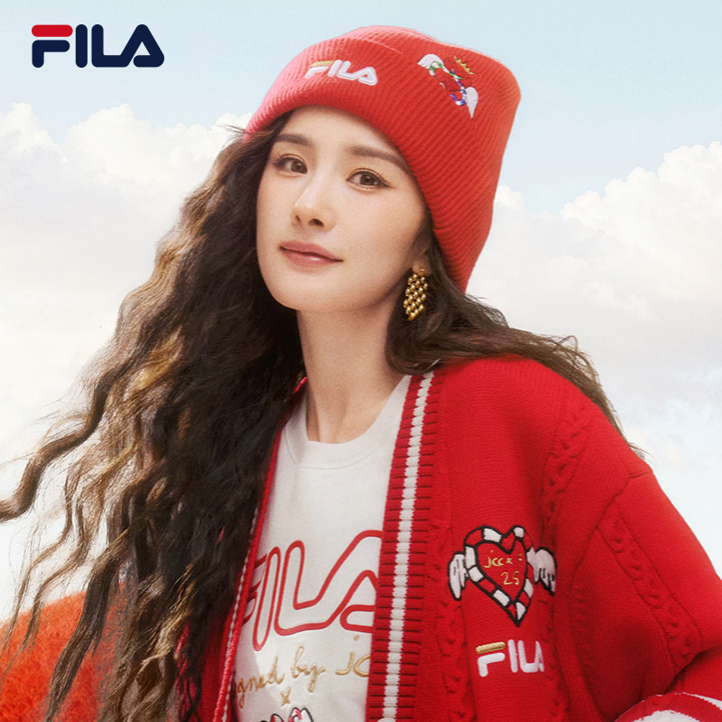FILA斐乐女士休闲针织帽