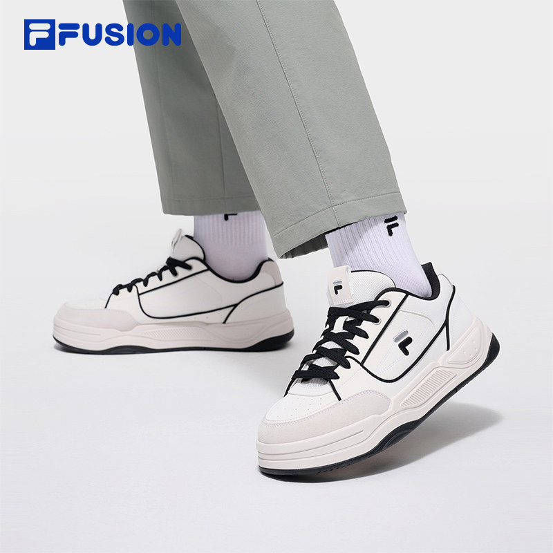 FILA FUSION斐乐潮牌BANK 2板鞋男子2026新款休闲鞋情侣小白鞋女,运动鞋new,板鞋,淘宝优惠券,粉丝福利购,淘宝优惠卷