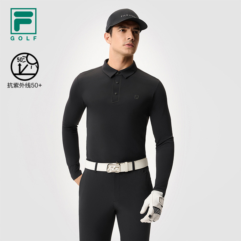 FILA斐乐男子长袖POLO