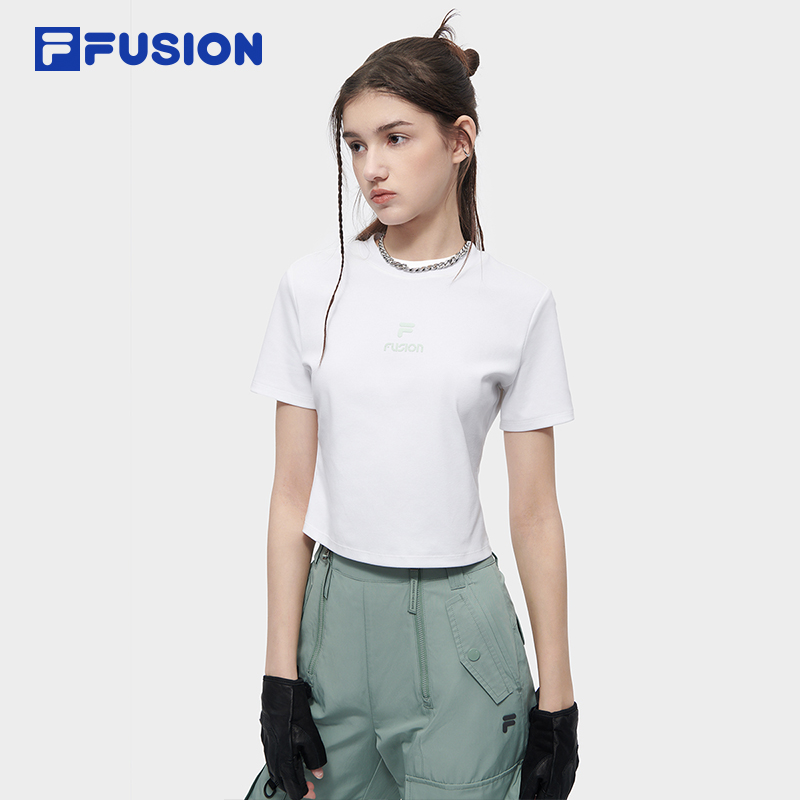 FILAFUSION斐乐女子短袖T