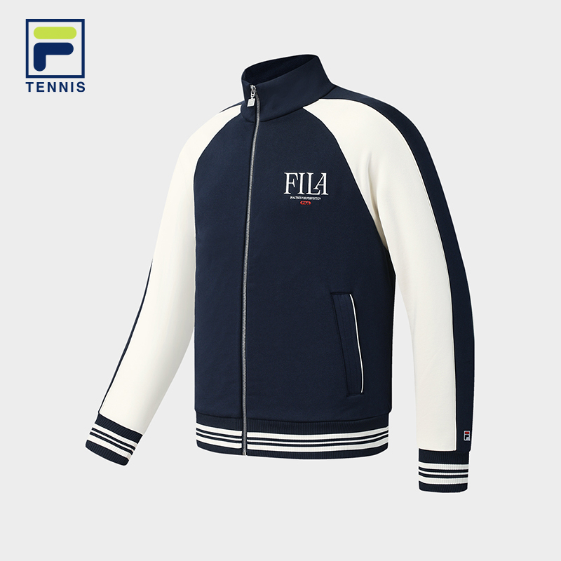 FILA斐乐针织长袖外套