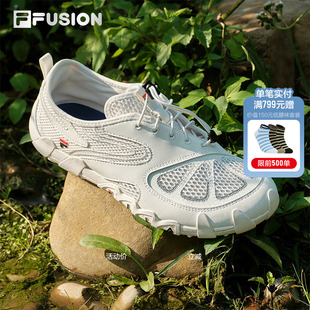 女鞋 FUSION斐乐赤足鞋 FILA 子 新款 网面透气户外休闲鞋 夏季 RIFT