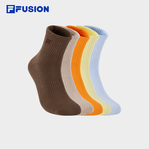 FILAFUSION斐乐潮牌中腰袜