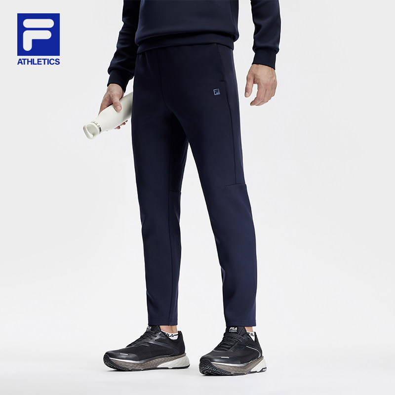 FILA 斐乐官方男针织长裤春季新款休闲运动裤,运动服/休闲服装,运动长裤,淘宝优惠券,粉丝福利购,淘宝优惠卷