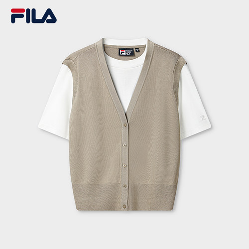 FILA斐乐女士休闲编织衫