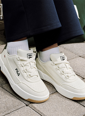 FILA 斐乐官方女鞋TARGA 2网球生活鞋2026春款运动鞋圆盾鞋板鞋女