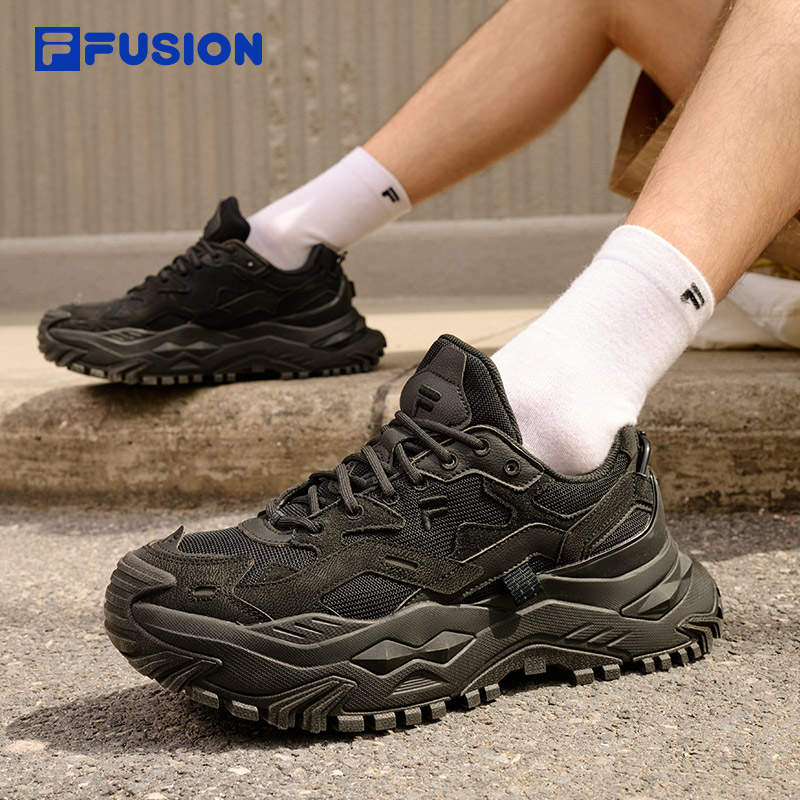 FILAFUSION斐乐跑步鞋硬糖男鞋
