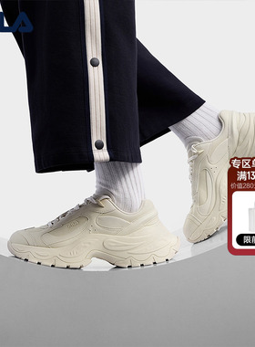 FILA 斐乐官方SOFIA 4 LUX老爹鞋女2026春新款鱼刺4升级版休闲鞋