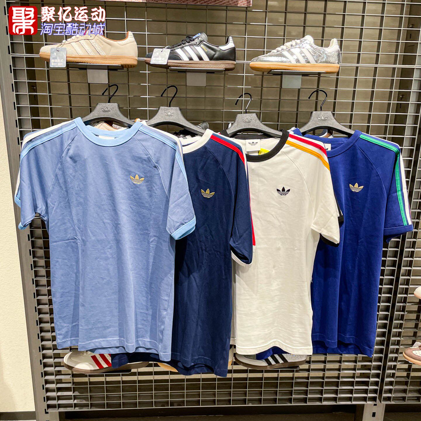 阿迪达斯三叶草男子2026夏新款短袖圆领T恤KC8636 8638 8639 8641