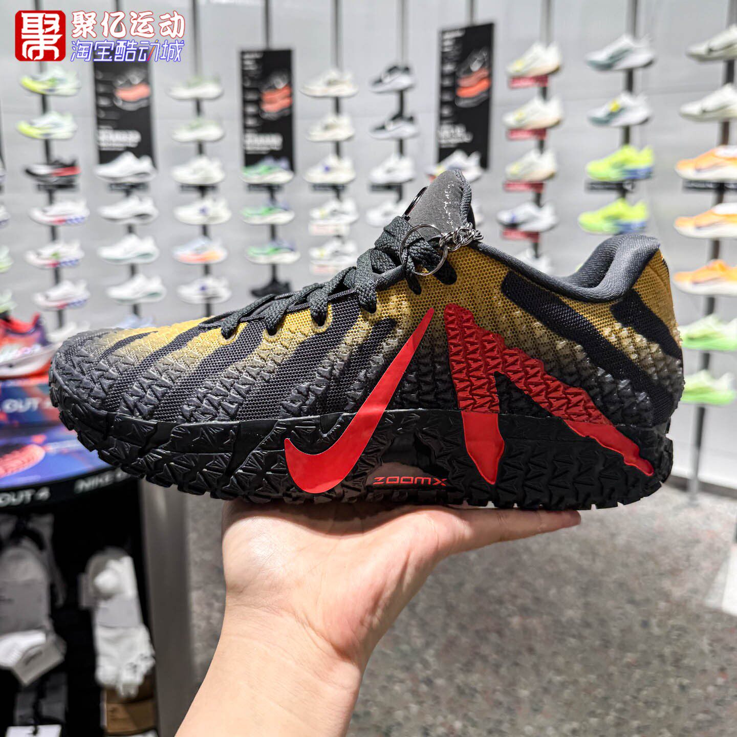 Nike耐克男子2026夏季侏罗纪公园特别版缓震耐磨篮球鞋IU7239-001