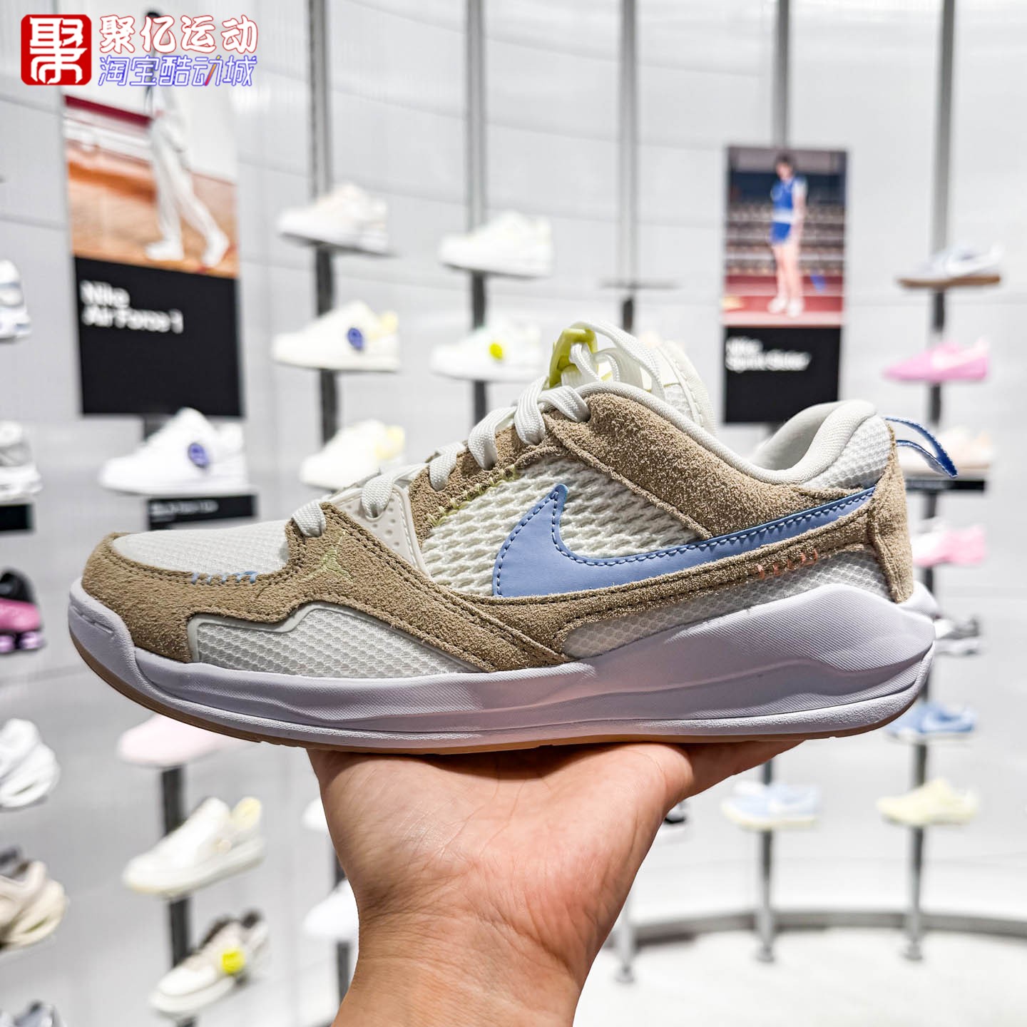 Nike耐克大童2026秋新款复古拼接透气缓震运动鞋舒释鞋IW2018-141