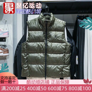 耐克男装 舒适保暖超轻运动休闲羽绒马甲FV7274 222 010 2024冬新款