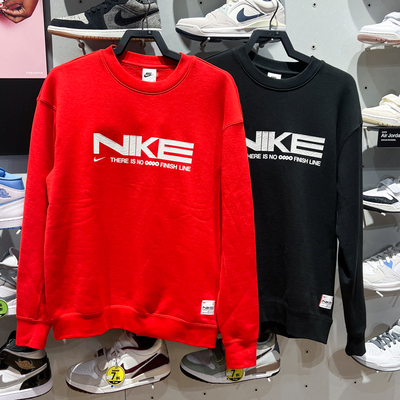 耐克男装2025灵蛇迎新系列纯棉薄绒休闲卫衣套头衫IB5450-010-657