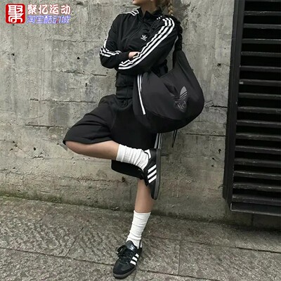 阿迪达斯三叶草女包云朵包牛角包