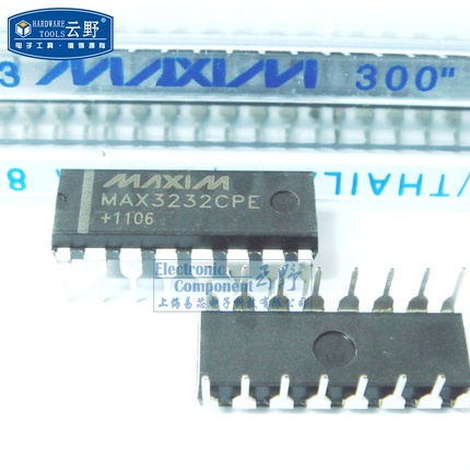 【高科美芯】IC集成电路MAX3232CPE DIP16直插 RS-232接口IC 芯