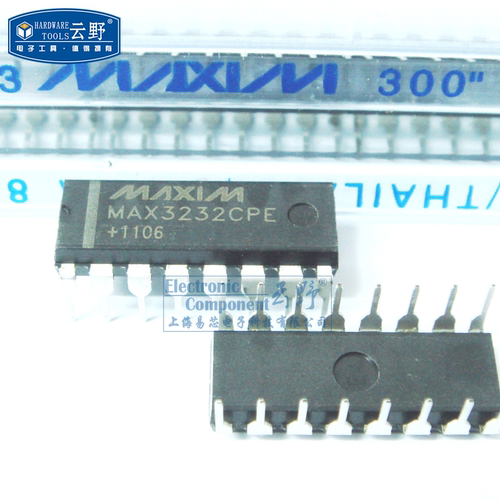 【高科美芯】IC集成电路MAX3232CPE DIP16直插 RS-232接口IC 芯
