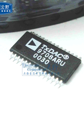 【高科美芯】IC集成电路AD9708AR SOP28 8位-Bit DAC 125Msps 并