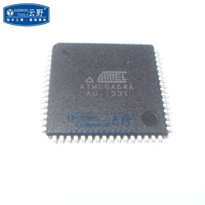 【高科美芯】IC集成电路ATMEGA64A-AU QFP64 8位微控制器 芯片