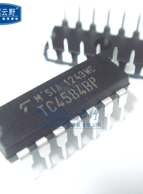 【高科美芯】IC集成电路TC4584BP DIP14直插 施密特触发反相器 4m