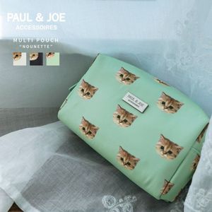 Paul&Joe日本正品代购 现货限量款 经典猫咪多功能化妆包收纳袋
